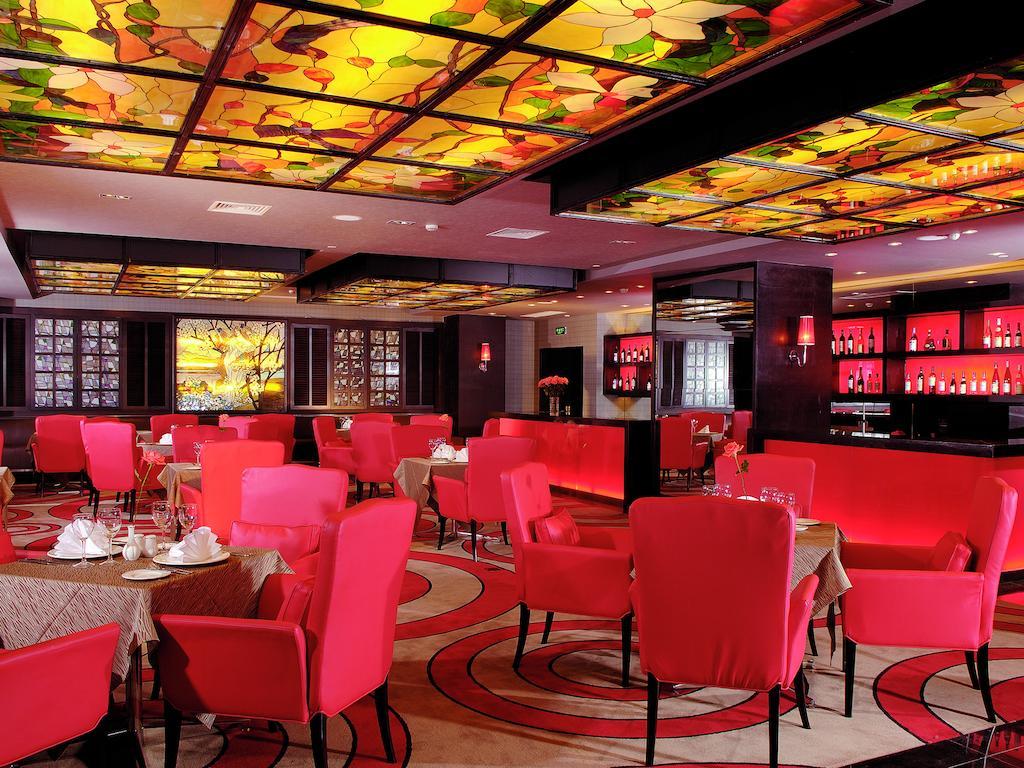 Xiamen C&D Hotel-Free Welcome Snacks-Oasis Garden Restoran fotoğraf